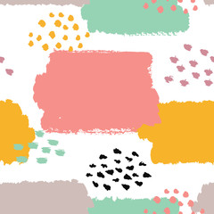 Abstract seamless pattern. Vector illustration for fashion design.