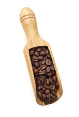 Fototapeta premium Coffee beans scoop