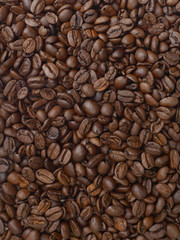 Coffee beans background