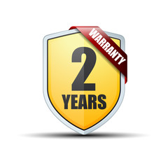 2 Years Warranty shield