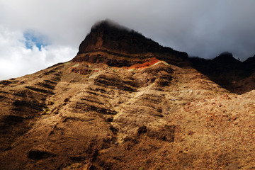 Natural Park of Pilancones in Gran Canaria, Canary Islands, Spain