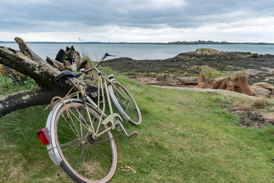 V&eacute;lo sur l'&icirc;le d'Arz