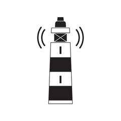Lighthouse icon vector