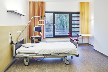 Arzt Zimmer privat Krankenhaus leer