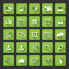 Set of SEO and Development icons