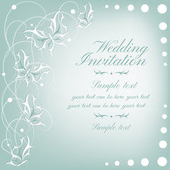 Abstract  invitation card