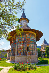 The Sucevita Monastery is a Romanian Orthodox monastery situated in the commune of Sucevitai, Suceava County, Moldavia, Romania