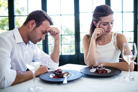 Couple Into An Argument On A Date