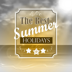 Beautiful Seaside View Poste