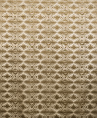 Gold Retro Pattern Design Wallpaper Swatch