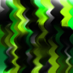 Abstraction, background, waves, ripples, black, yellow, green, vertical