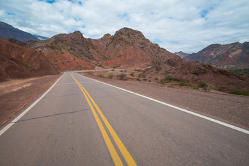 Scenic mountain road