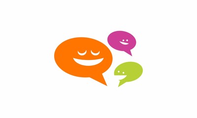 Live chat comunication logo