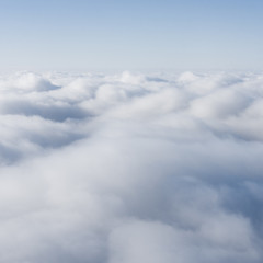 Blue sky and clouds. Cloudscape