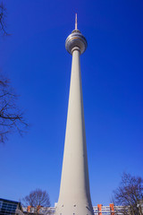 Obraz premium TV Tower in Berlin, Germany