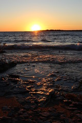 Sunset over Manitoulin Island