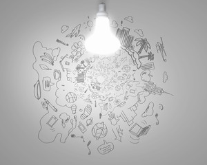 Bright idea for plan