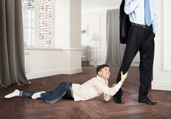 Do not leave me alone