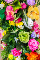 Obraz na płótnie Canvas flowers bouquet arrange for background