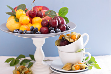 Summer fruits on the table