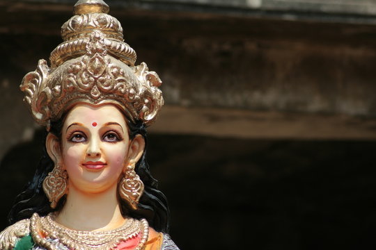 Idol of hindu goddess sita