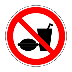 Sign no eat and drink 15.04