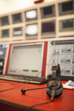 Professional tv studio