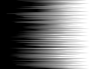 Comic speed horizontal lines background