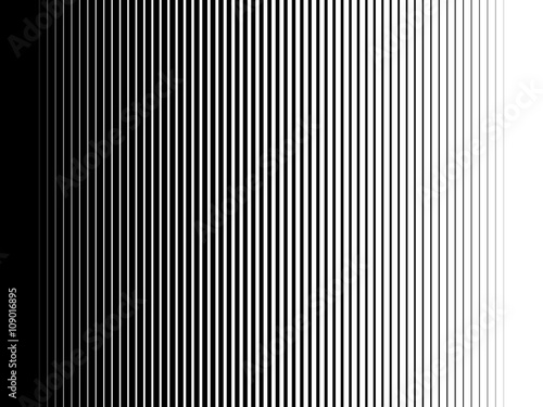 Halftone Gradient Lines Black Vertical Parallel Stripes