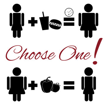 Lifestyle choice pictogram