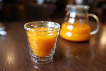 Tea with sea buckthorn 