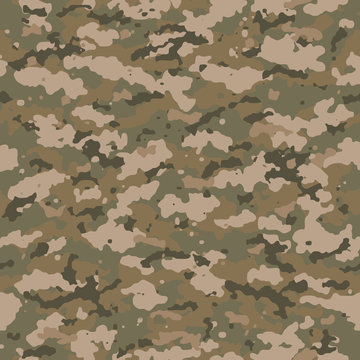 Seamless camouflage pattern.
