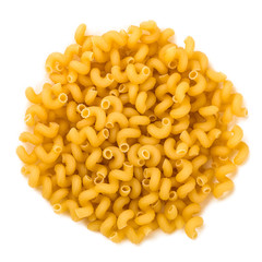 Pasta isolated on white background