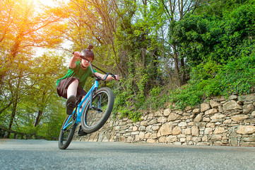 Girl BMX bike