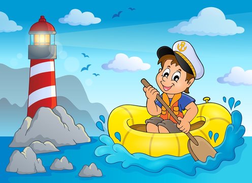 Little sailor theme image 3