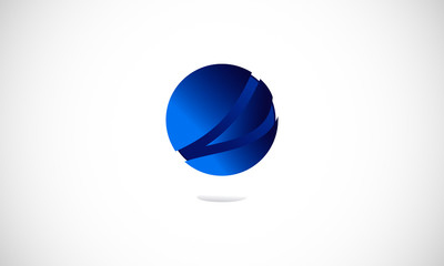 globe, world, earth, network logo