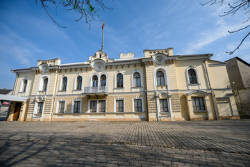 Historical Presidential Palace.The building is in the Old Town of Kaunas, Lithuania that served as the Presidential Palace during the interwar years