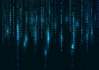 Abstract Technology Background. Web Developer. Computer Code. Programming. Coding. Hacker concept. Vector  Illustration.