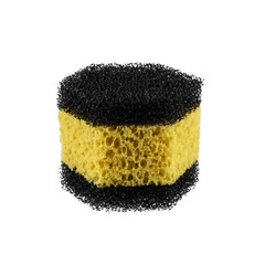 Fototapeta na wymiar Porous sponges for cleaning of ware