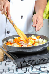 chef cooking