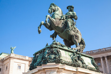 Equestrian monument of Prince Eugene
