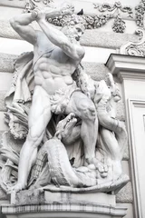 Fotobehang Hercules and Lernaean Hydra, staute in Vienna © evannovostro