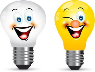 Smile lamp
