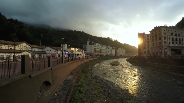 Ski resort of Krasnaya Polyana