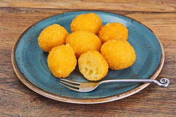 Deep Fried Cheese Balls