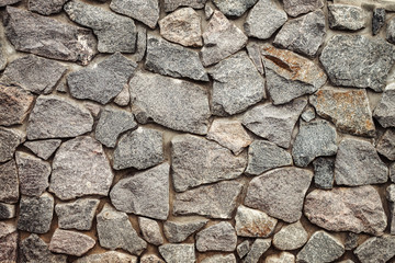 part of a stone wall for background or texture