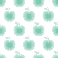 Apples seamles pattern