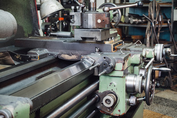 Part of the lathe