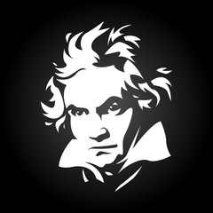 Beethoven - obrazy, fototapety, plakaty