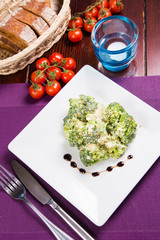 broccoli on dish